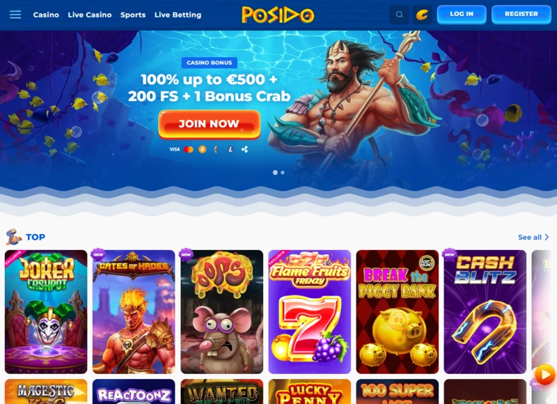 posido home page