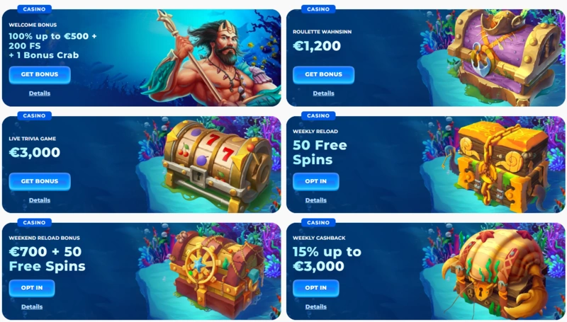 posido promotions page